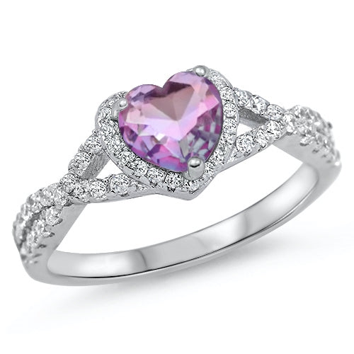 Anillo 'Lilac Heart'